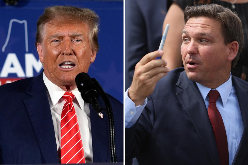 DeSantis threatens to use âveto penâ if Florida lawmakers pass measure to use taxpayer money for Trumpâs legal bills